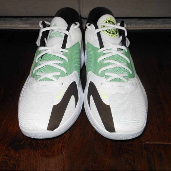 NIKE ZOOM FREAK Greek Coastline DJ Shoes Size US EUR White/Volt